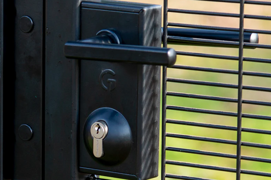 gate lock installation for residential fence gate in Austin TX