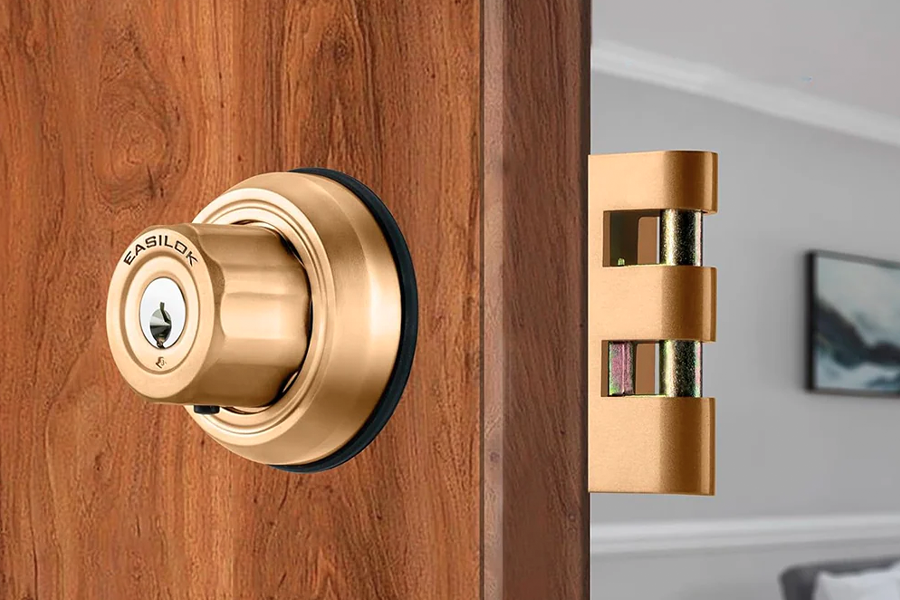 high security deadbolt installation for Austin home