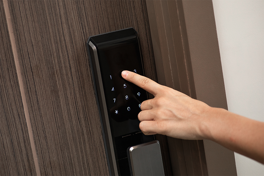 smart lock installation by residential locksmith in Austin TX